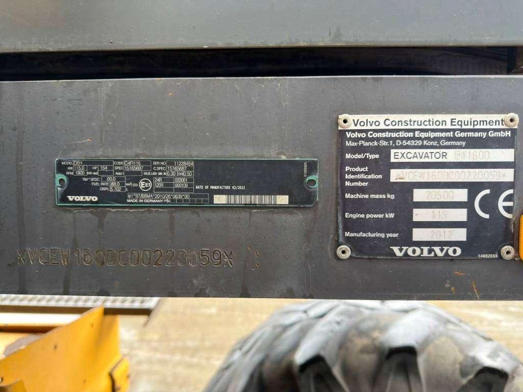 Volvo EW160D Foto 9