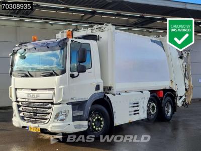 Daf CF 290 6X2 Haller Medium XL Mega Steering axle Automatic Euro 6 in vendita da BAS World B.V.