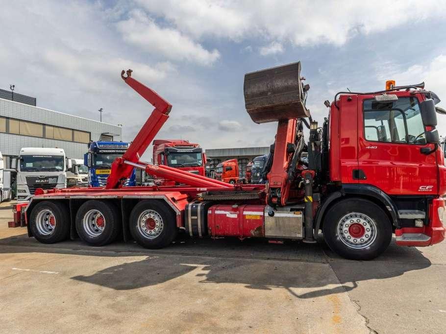 Daf CF 440 FAK -8x2 + Palfinger Epsilon Q180 Z95TR Foto 12
