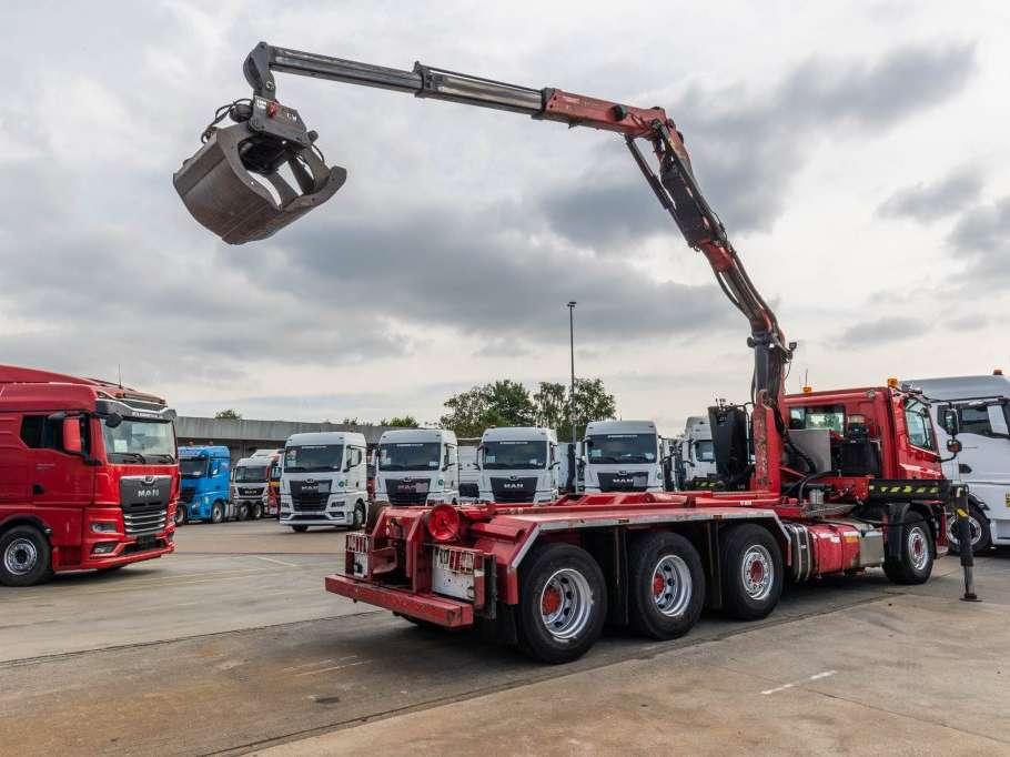 Daf CF 440 FAK -8x2 + Palfinger Epsilon Q180 Z95TR Foto 3