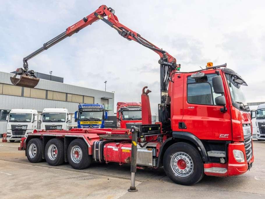 Daf CF 440 FAK -8x2 + Palfinger Epsilon Q180 Z95TR Foto 5