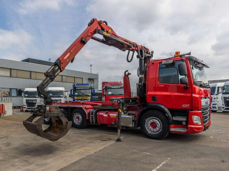 Daf CF 440 FAK -8x2 + Palfinger Epsilon Q180 Z95TR Foto 7