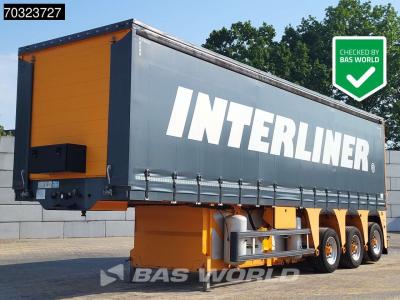 Faymonville F-S43-1EBB 3 axles Empty Weight 6760Kg Glass Innenlader Lift Axle in vendita da BAS World B.V.