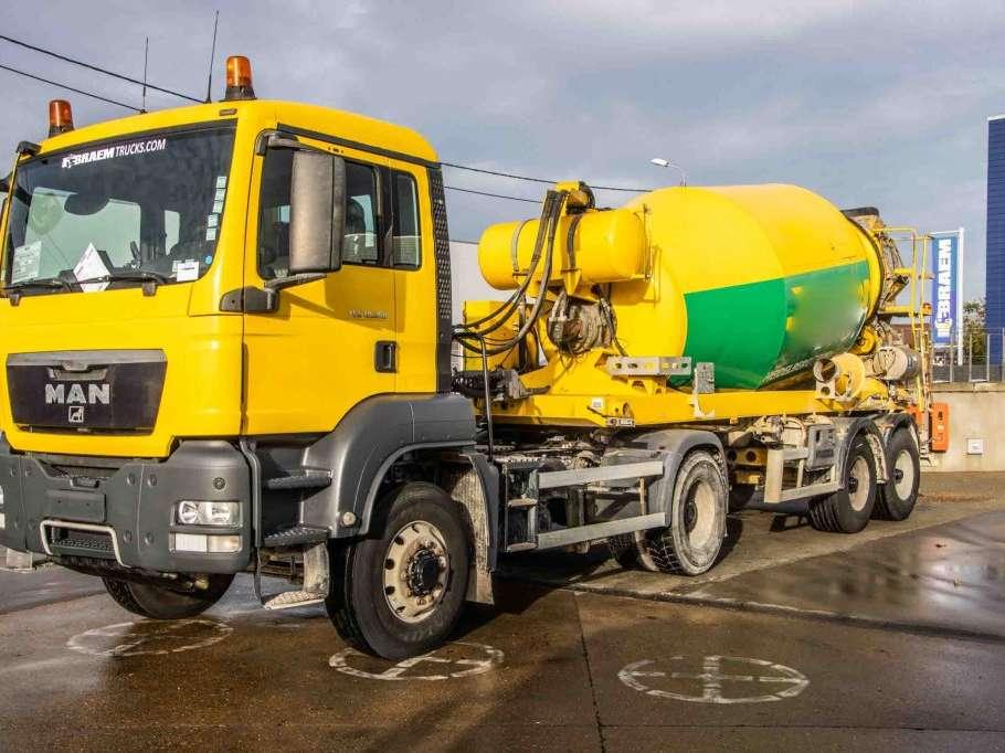 Man TGS 18.360 BLS-4X4H+SEMI MIXER 10M3 Foto 1