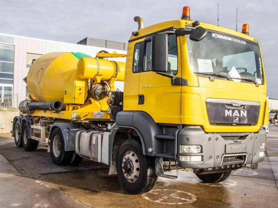 Man TGS 18.360 BLS-4X4H+SEMI MIXER 10M3 Foto 2