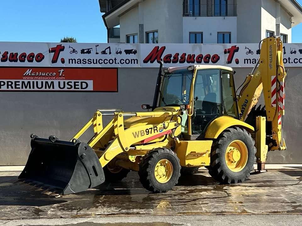 Komatsu WB97R Foto 1
