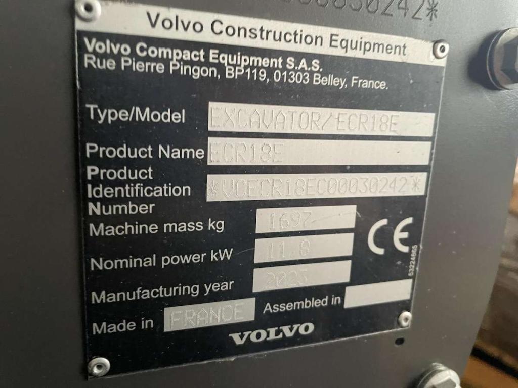 Volvo ECR18E Foto 19