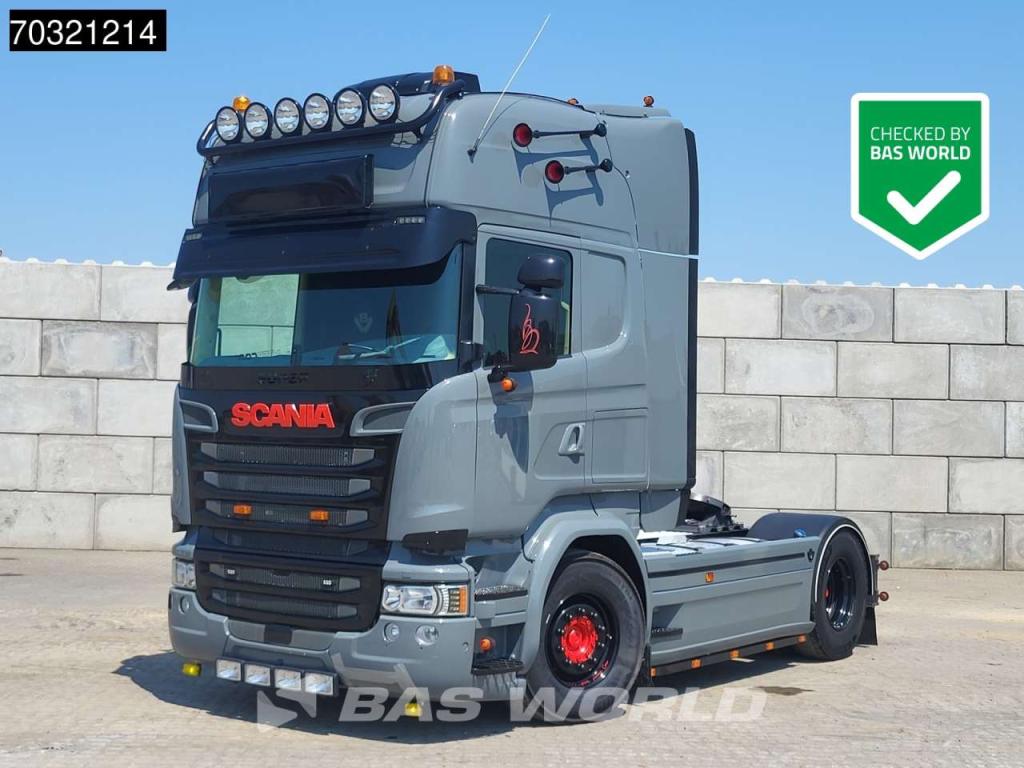 Scania R580 4X2 70T! Full-Air Retarder 2x Tanks Standklima Navi Foto 1