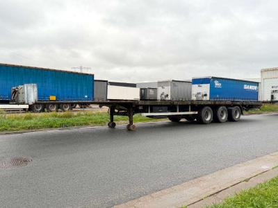 Lag O-3-39 01 - Dutch Trailer / 3 Axles / flatbed in vendita da Boss Machinery