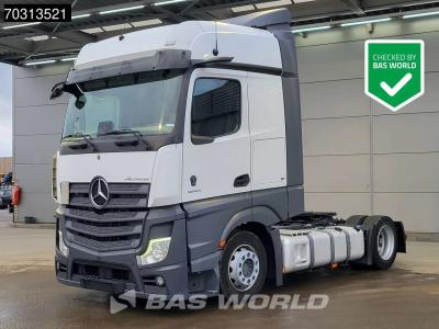 Mercedes Actros 1845 4X2 Bigspace Lowdeck Mirrorcam 2x Tank in vendita da BAS World B.V.