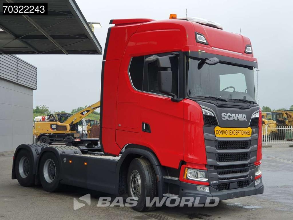 Scania S590 6X4 Retarder 2xTanks Big-Axle ACC Standklima Foto 7