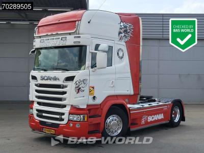 Scania R580 R 4X2 V8 NL-Truck Retarder Full-Air 2x Tanks Alcoa's Leder in vendita da BAS World B.V.