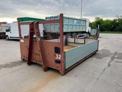 CONTAINER SCARRABILE A PIANALE CON SPONDE in vendita da Aurora Srl