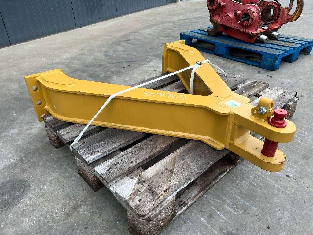 Caterpillar D6R / D6T Zugmaul / Trekhaak Foto 2