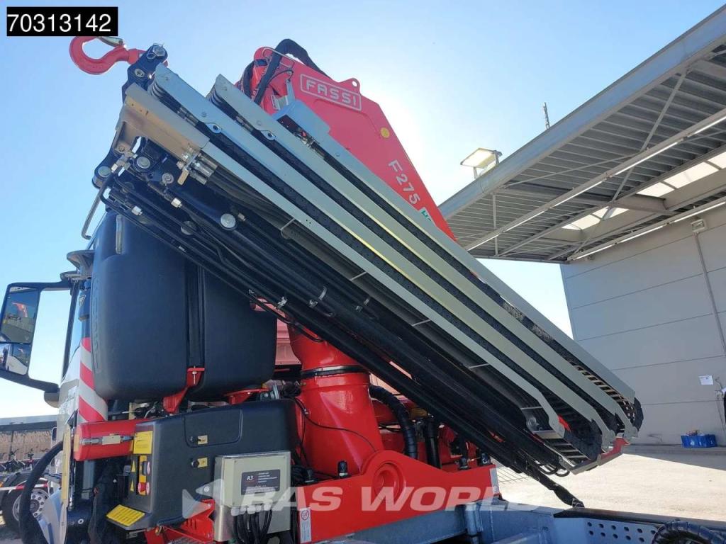 Man TGS 35.480 TGS 8X4 NEW! FASSI F275A Crane + HYVA 26-60 Hooklift Euro 6 Foto 23