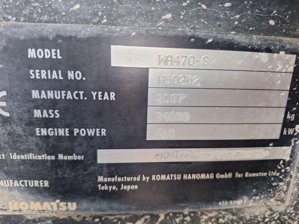 Komatsu WA470-6 Foto 8