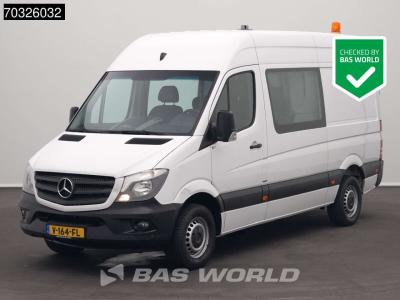 Mercedes-Benz Sprinter 313 CDI Automaat Dubbel Cabine L2H2 Trekhaak Navi Airco Cruise Parkeersensoren v+a Stoelve in vendita da BAS World B.V.