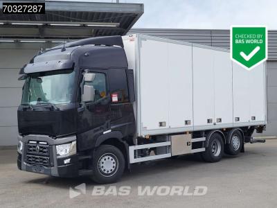 Renault T 380 T 6X2 7,67m Box Full Air Lift+Steering Axle 2t Tailgate Euro 6 in vendita da BAS World B.V.