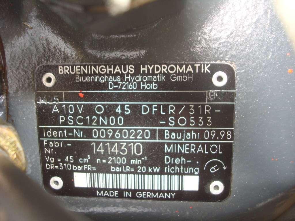 Pompa idraulica per Fiat Hitachi 150W3 Foto 6