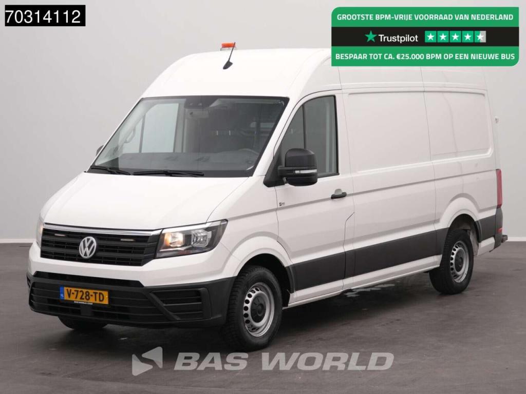 Volkswagen Crafter 140pk L3H3 Airco Cruise Camera Parkeersensoren Euro6 L2H2 Airco Cruise control Foto 1