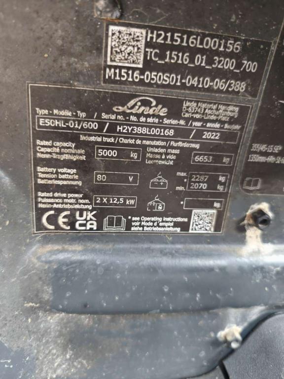 Linde E50HL-01/600 Foto 7