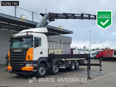 Scania R420 8X2 Palfinger PK74002 Kran Crane Retarder Lift-Steering Axle Euro 4 in vendita da BAS World B.V.