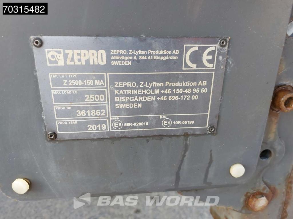Scania P500 P 6X2 Full Air Zepro 2500kg Ladebordwand Lift-Lenk Asche Retarder Automatic Foto 21