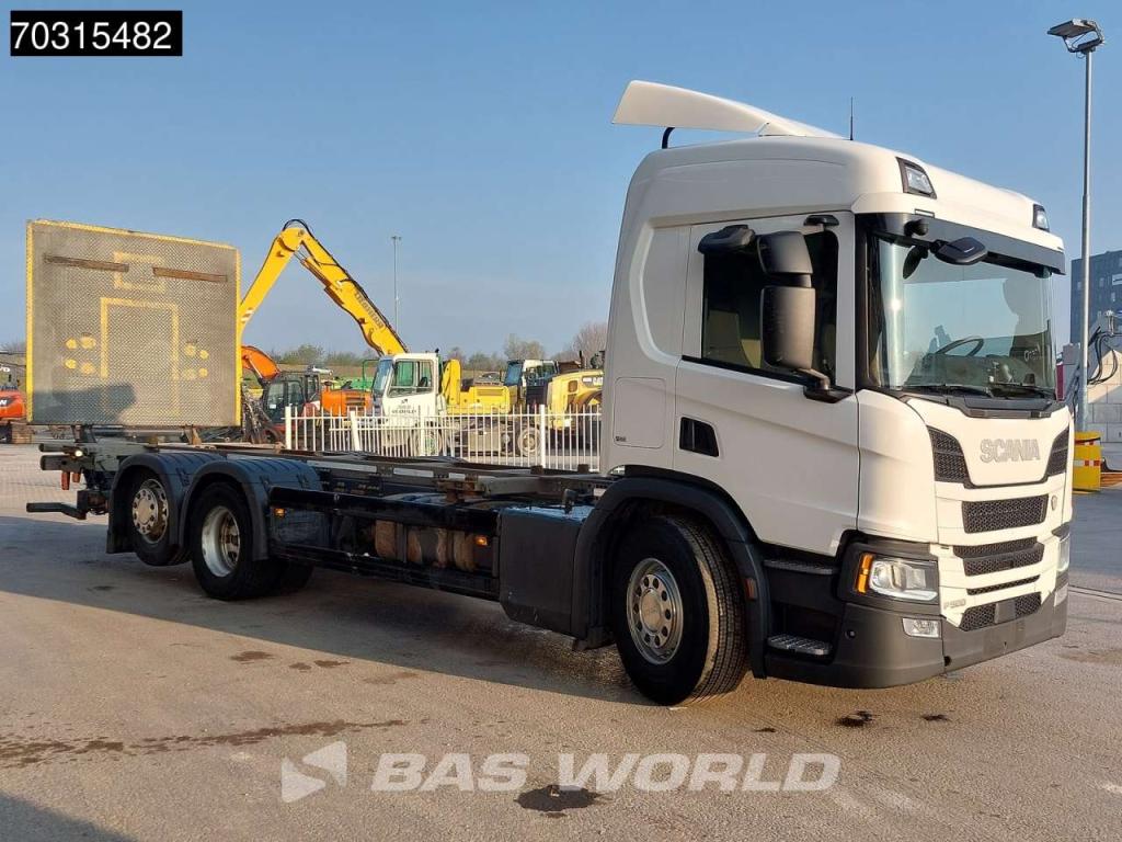 Scania P500 P 6X2 Full Air Zepro 2500kg Ladebordwand Lift-Lenk Asche Retarder Automatic Foto 3