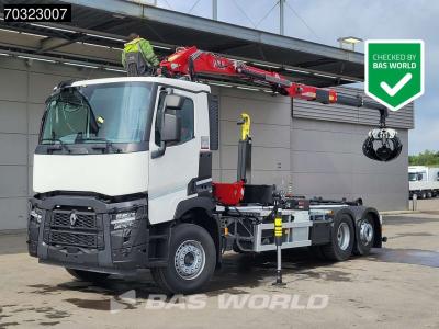 Renault C 480 C 6X2 NEW! Penz Crane 15Z.9.50R HIAB 20S56 containersystem Euro 6 in vendita da BAS World B.V.