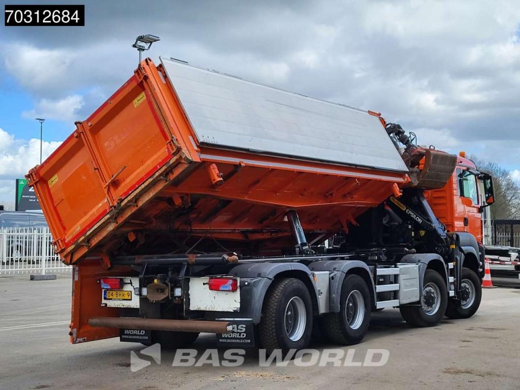 Man TGS 41.440 TGS 8X8 Palfinger Q170Z Crane 8x8 Wide-Spread Euro 6 Foto 14