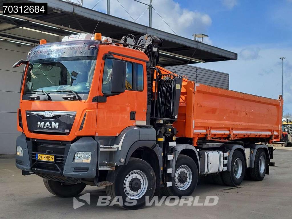 Man TGS 41.440 TGS 8X8 Palfinger Q170Z Crane 8x8 Wide-Spread Euro 6 Foto 15