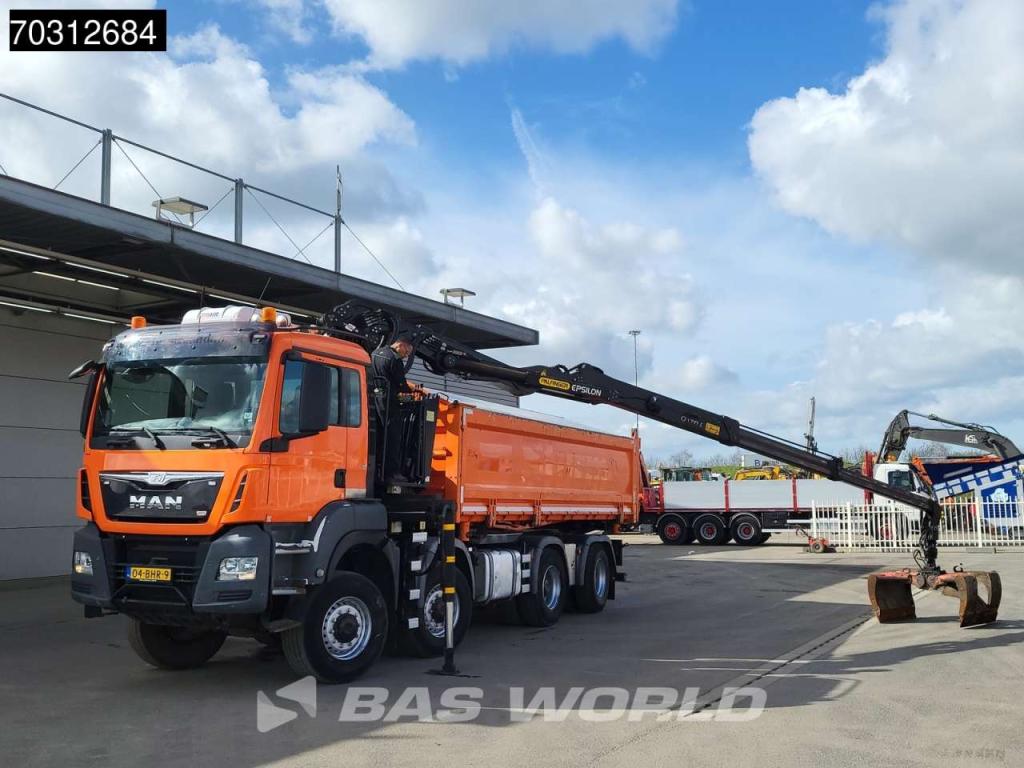 Man TGS 41.440 TGS 8X8 Palfinger Q170Z Crane 8x8 Wide-Spread Euro 6 Foto 6