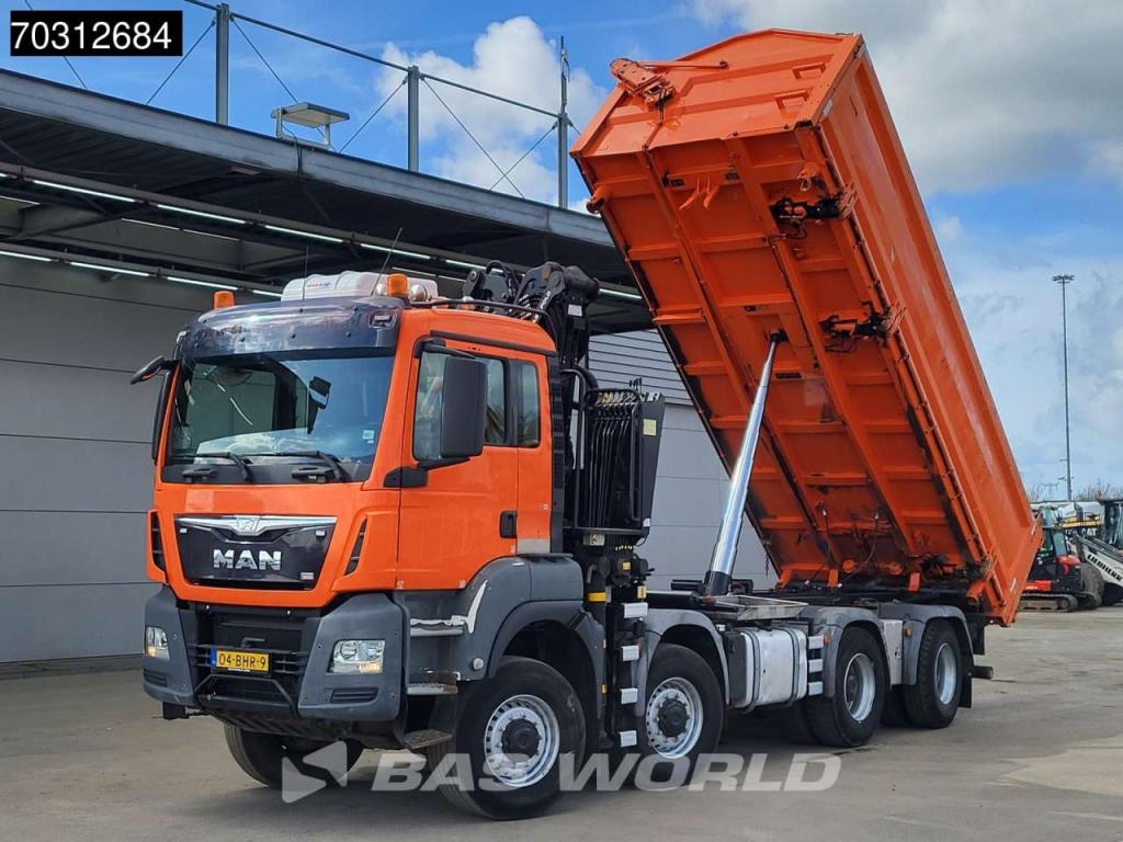 Man TGS 41.440 TGS 8X8 Palfinger Q170Z Crane 8x8 Wide-Spread Euro 6 Foto 9