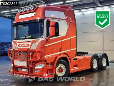 Scania R580 R 6X4 Full-Air Retarder Leder in vendita da BAS World B.V.