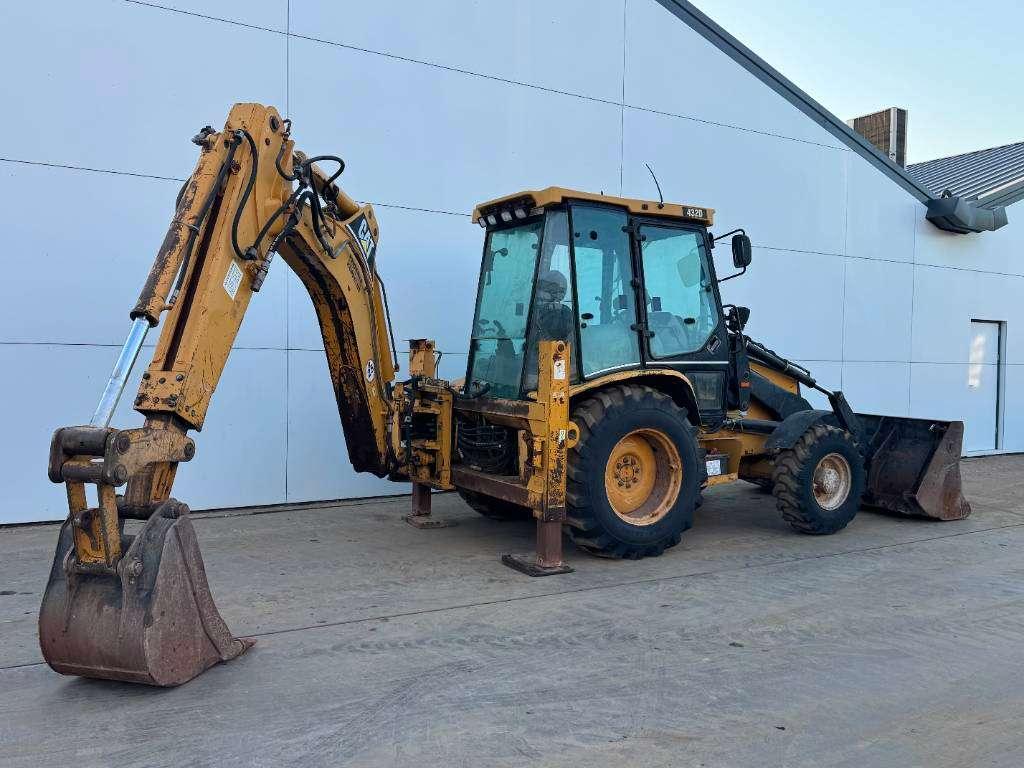 Caterpillar 432D - Telescopic Boom / Hammer Lines Foto 5