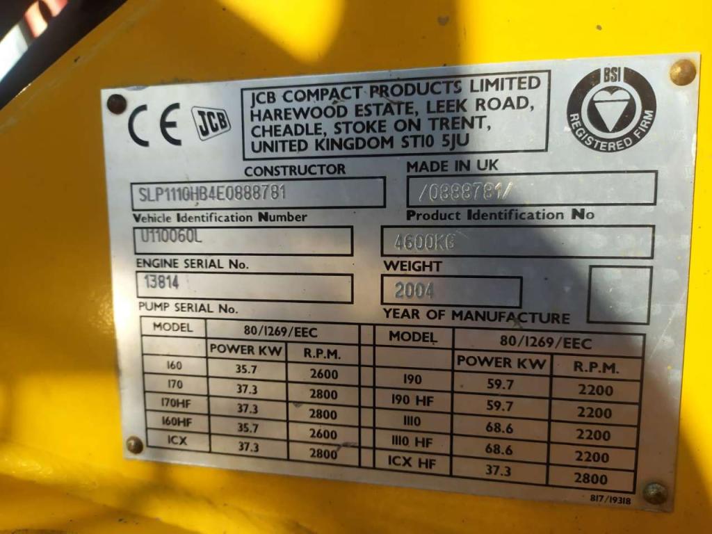 JCB ROBOT 1110 Foto 20