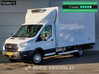 Ford Transit 170pk Koelwagen Laadklep Zijdeur Dubbellucht Carrier Viento 300 Airco Cruise Camera D'Holla in vendita da BAS World B.V.