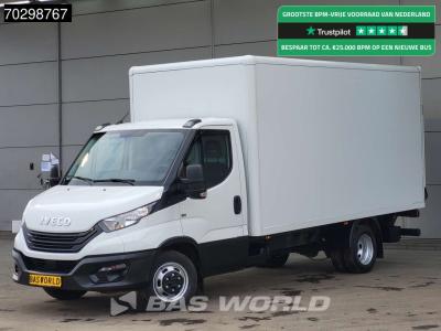 Iveco Daily 35C16 Laadklep Dubbellucht Bakwagen 160PK Airco 3,5t Trekgewicht Euro6 Meubelbak Koffer Airco in vendita da BAS World B.V.