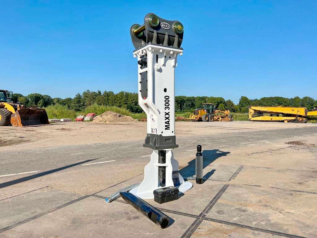 Maxx 3000 hammer / 27-40 Ton / Hydraulic Breaker / Martello demolitore Foto 5