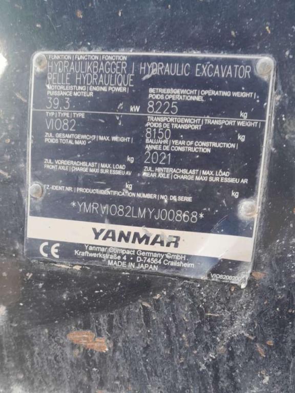 Yanmar VIO82 Foto 6