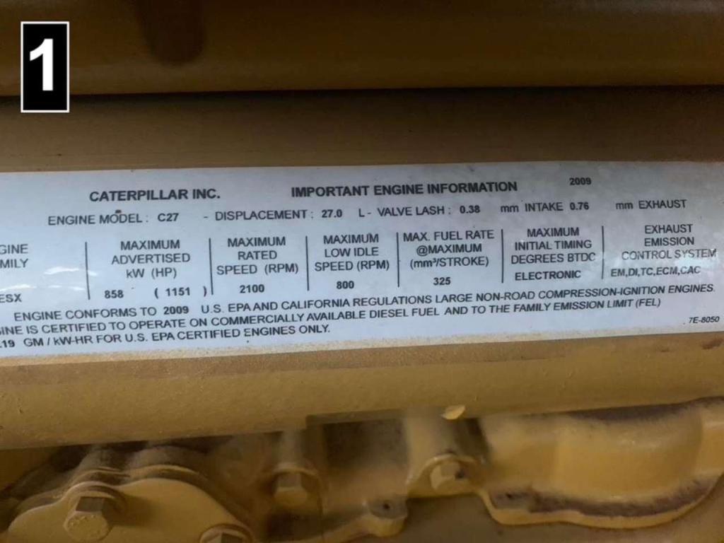 Caterpillar C27 Foto 3