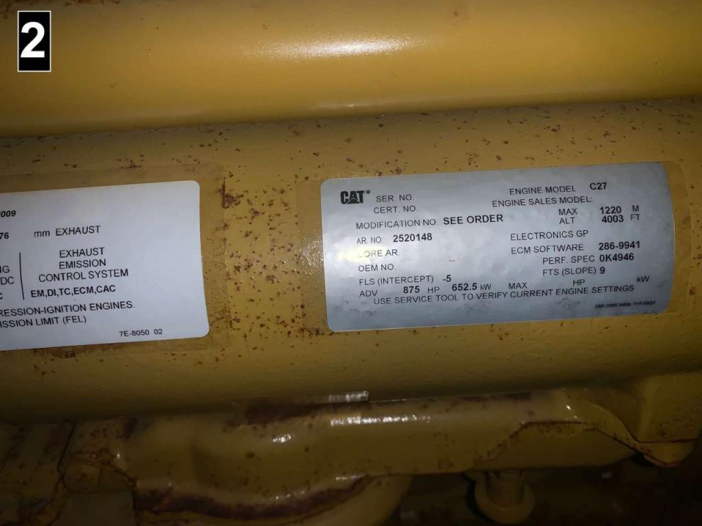 Caterpillar C27 Foto 8