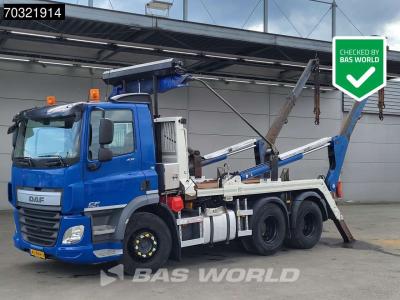 Daf CF 400 6X2 NL-Truck VDL P-18 Absetzkipper Lift-Asche Automatic Euro 6 in vendita da BAS World B.V.