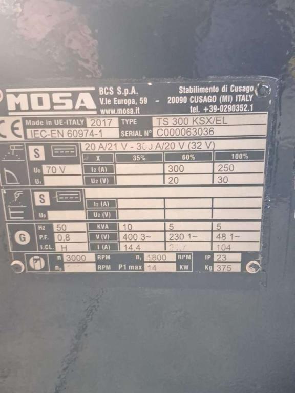 Mosa ts 300 KSX/EL Foto 3