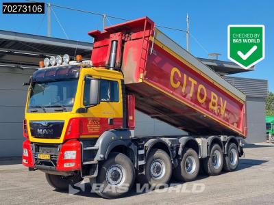 Man TGS 41.480 10X8 NL-Truck BigAxle 10x8  22m3 Tipper Navi Euro 6 in vendita da BAS World B.V.