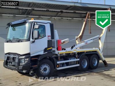 Renault C 430 6X4 HYVA NG 2018 TAXL skiploader 6x4 Big-Axle Automatic Euro 6 in vendita da BAS World B.V.