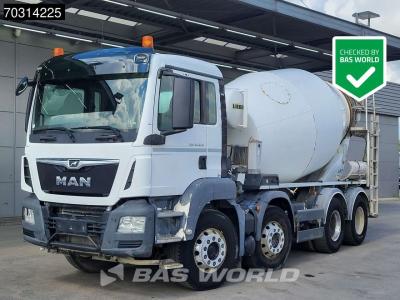 Man TGS 32.420 8X4 9m3 Liebherr HTM 905PSKD Mixer Steel suspension Engine Brake Euro 6 in vendita da BAS World B.V.