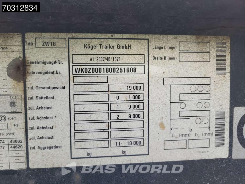 Kögel ZW18 2 axles Foto 28
