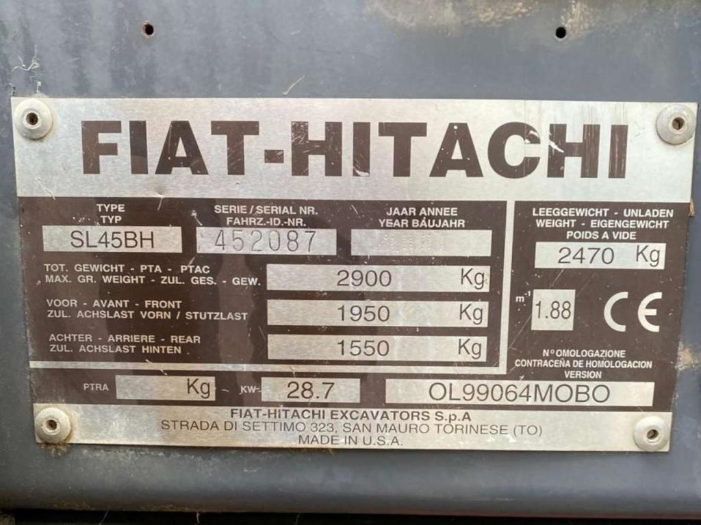 Fiat Hitachi SL45BH Foto 8
