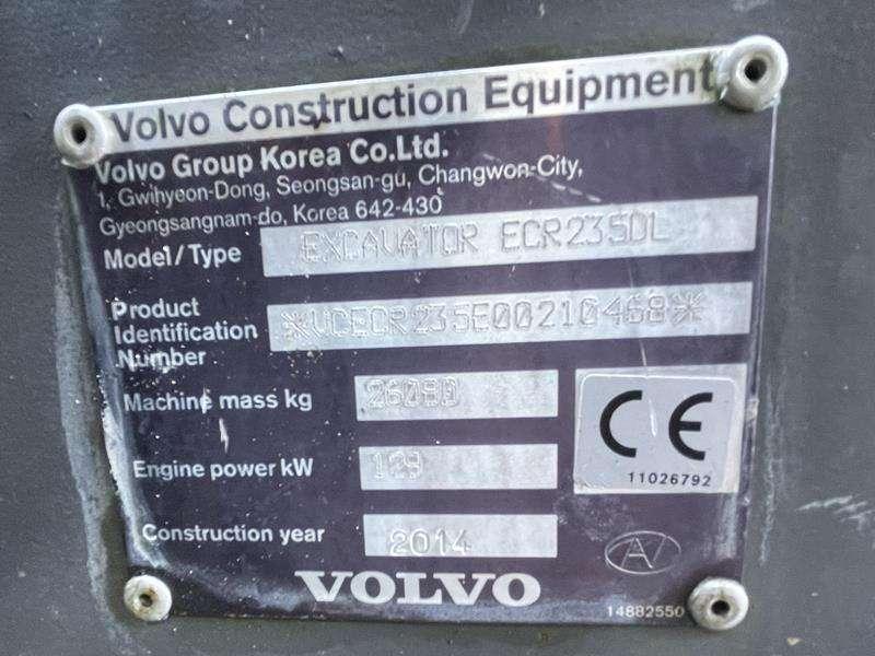 Volvo ECR 235 DL Foto 16